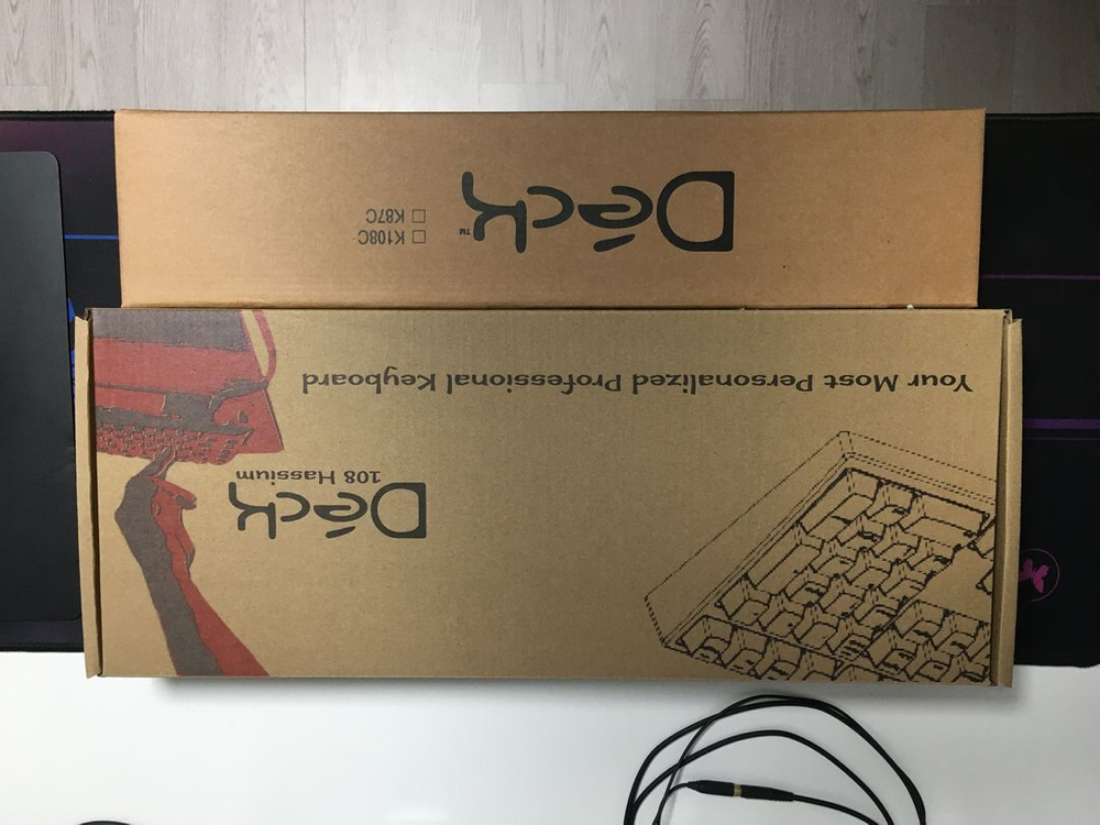 덱 거북선 한산 기계식 키보드 적축 & 가죽 손목 받침대--1