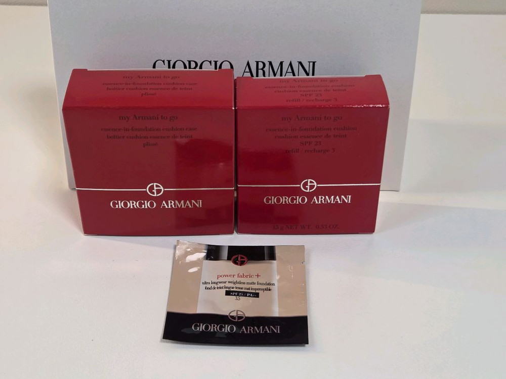 [미개봉 새상품] 조르지오 아르마니 투 고 쿠션 3호--1