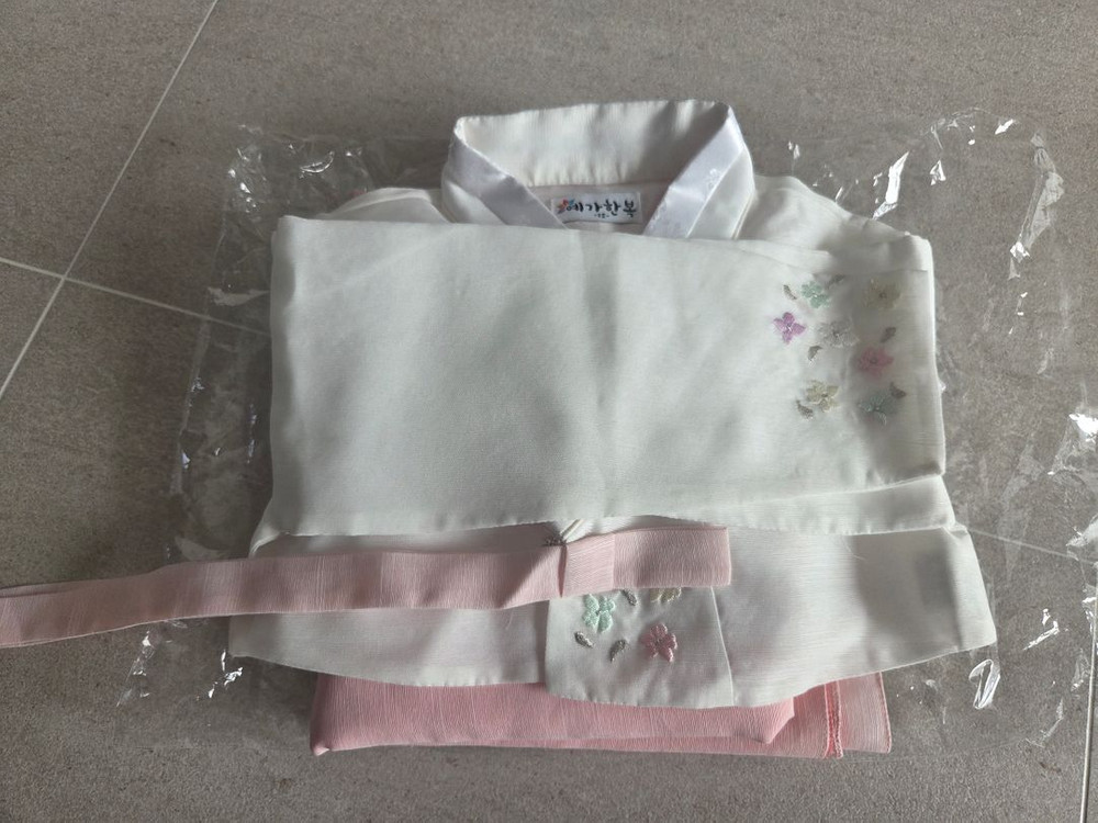 여아 한복 8호 택배비포함--1