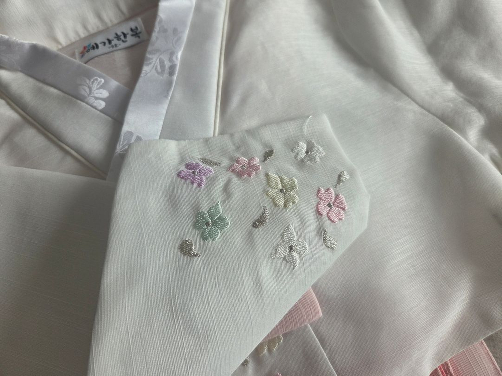 여아 한복 8호 택배비포함--2