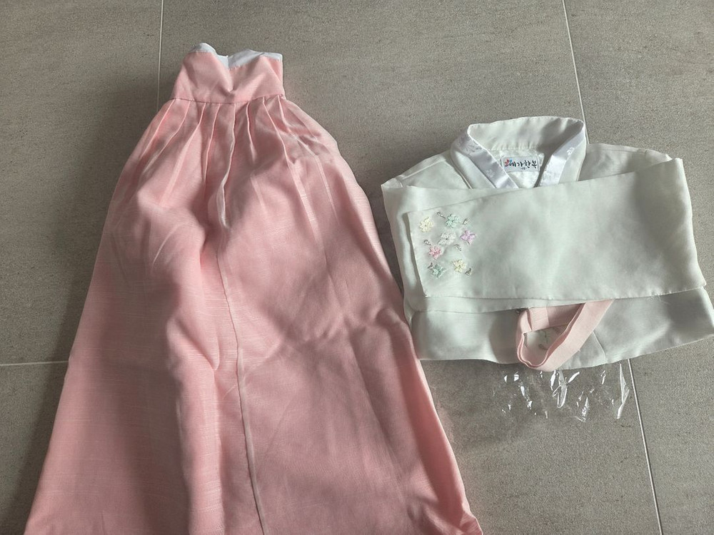 여아 한복 8호 택배비포함--3