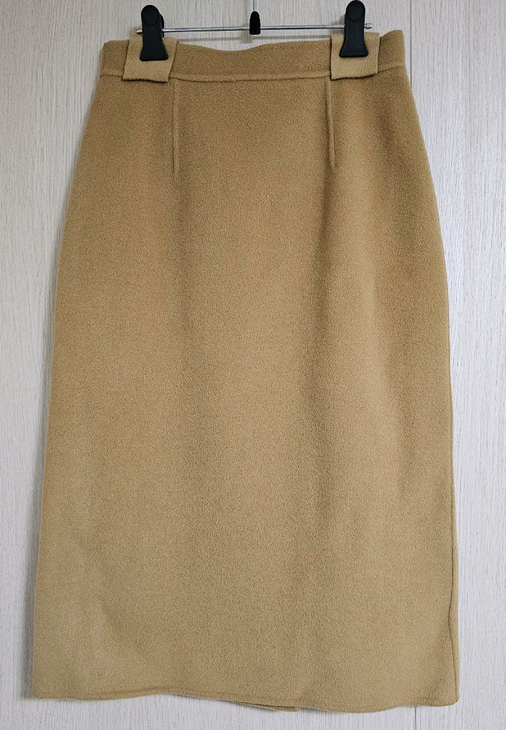 줄로그 울 핸드메이드 치마--7