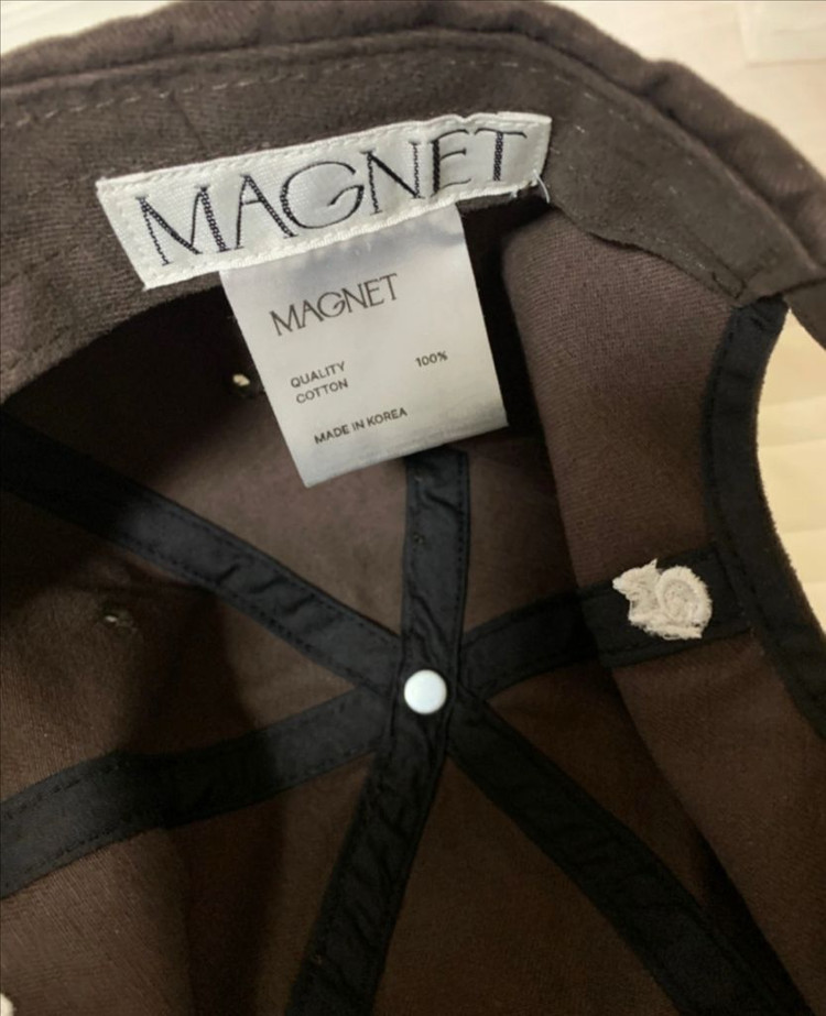MAGNET 마그넷 모자 (브라운)--3
