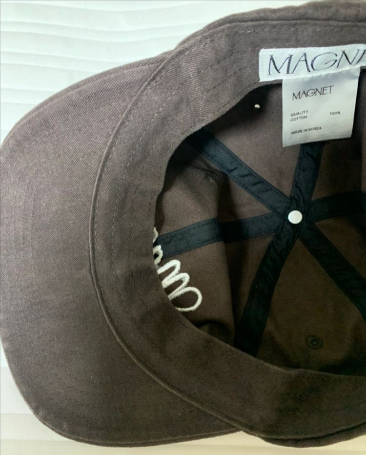 MAGNET 마그넷 모자 (브라운)--4