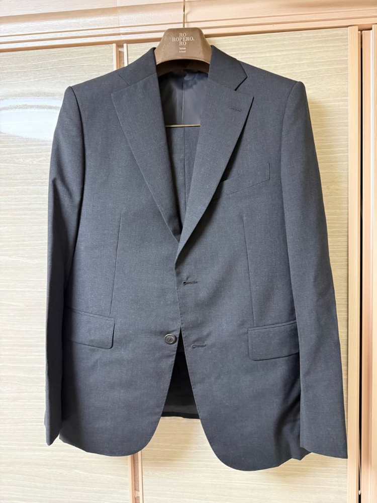 로페로테일러 남성 정장 진한 다크그레이 (100사이즈)--3