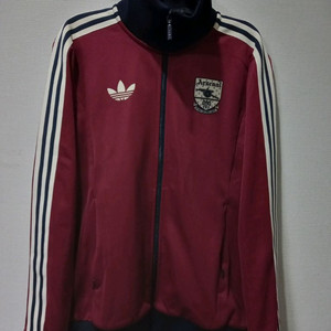아디다스 희귀 아스날 버건디 트랙탑 저지 져지집업 90~95 이미지