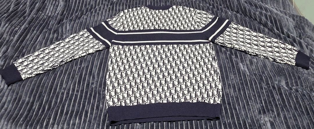 디올 오블리크 니트 스웨터 새상품--1