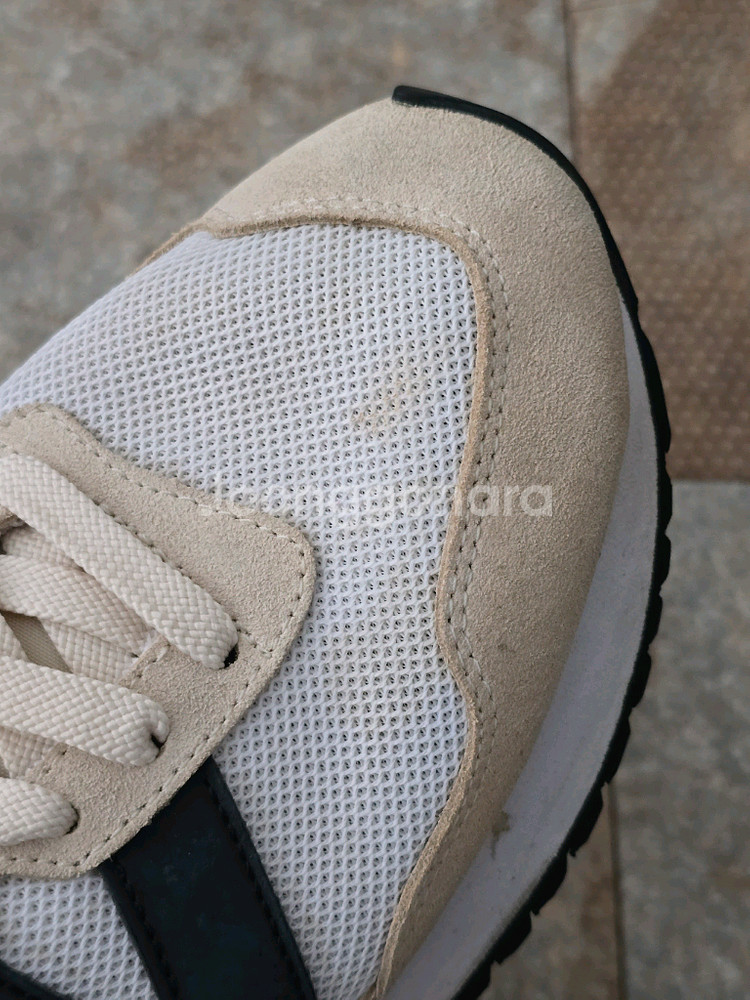 (250)뉴발란스 237 베이지 블랙 스니커즈 운동화--9