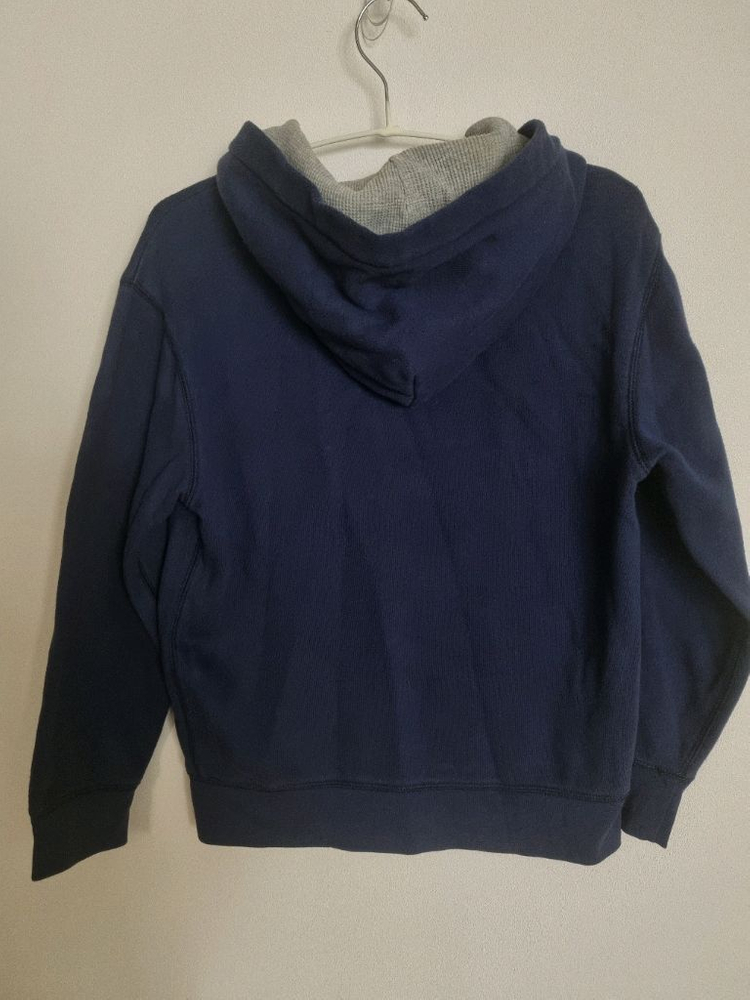 GAP 키즈 네이비 후드집업 L (140)--1