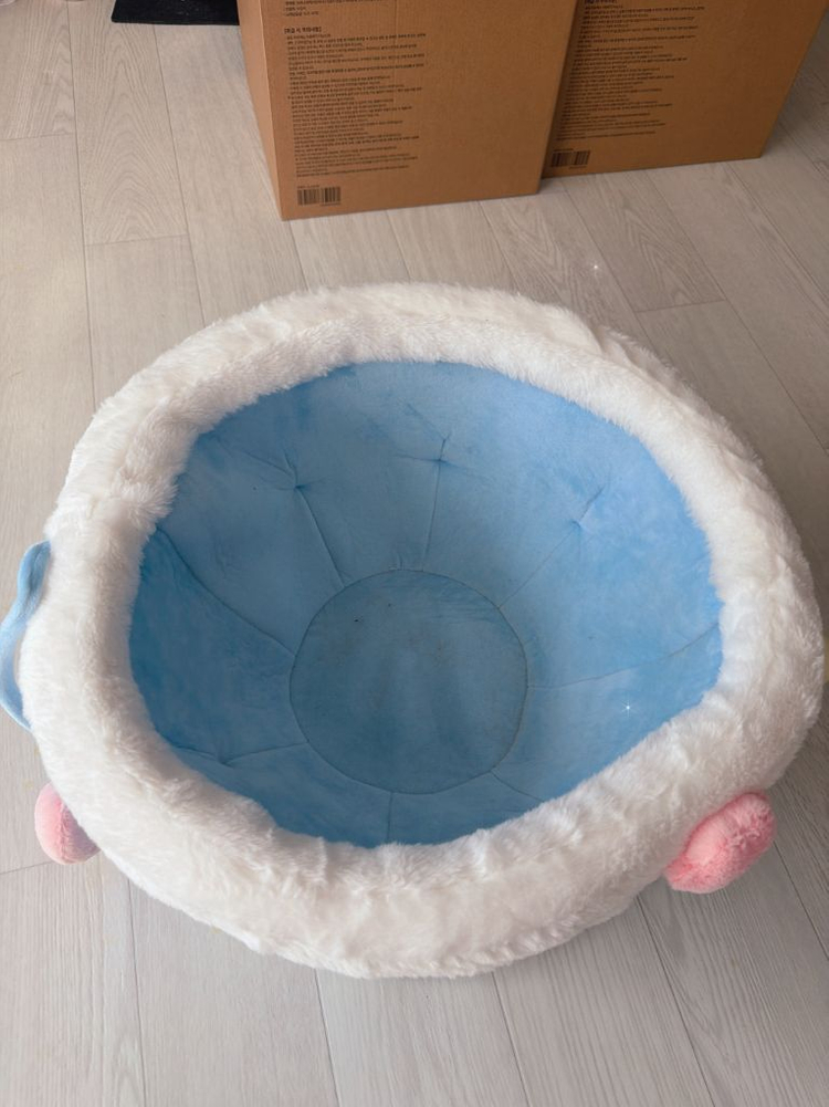 강아지 쿠션 침대--1