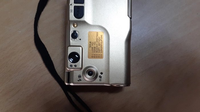 Canon IXUS 캐논 금장 익서스 필름 카메라 이미지