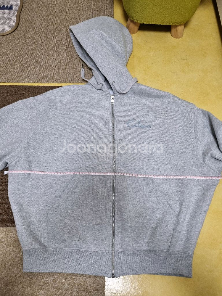 캘빈클라인 후드 집업--5