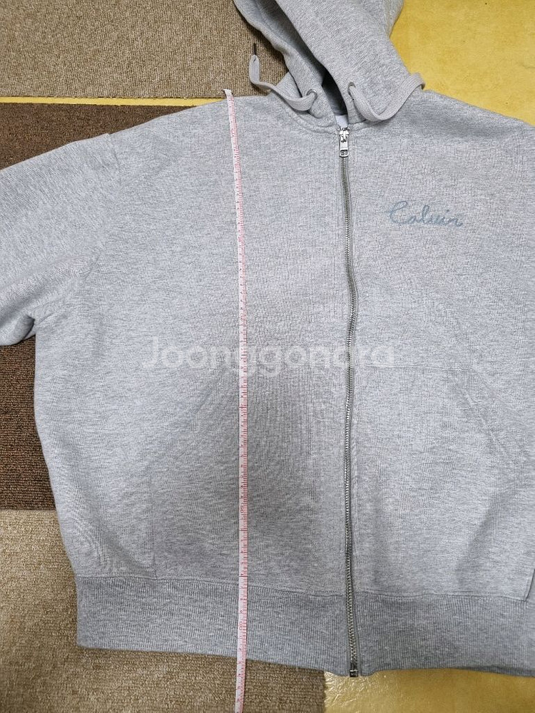 캘빈클라인 후드 집업--6