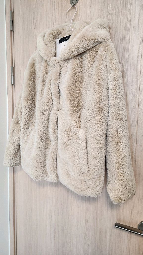 자라 여자 플리스털후드 집업자켓 겨울잠바M--4