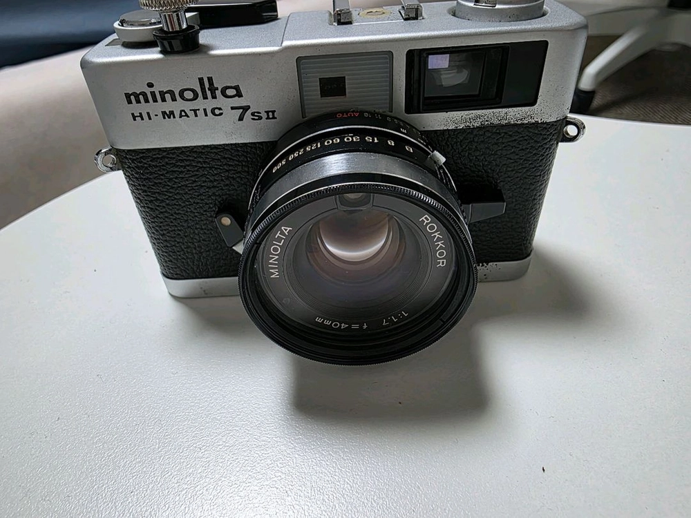 필름카메라 minolta himatic 7s2 판매합니다 - 안심되는 중고거래