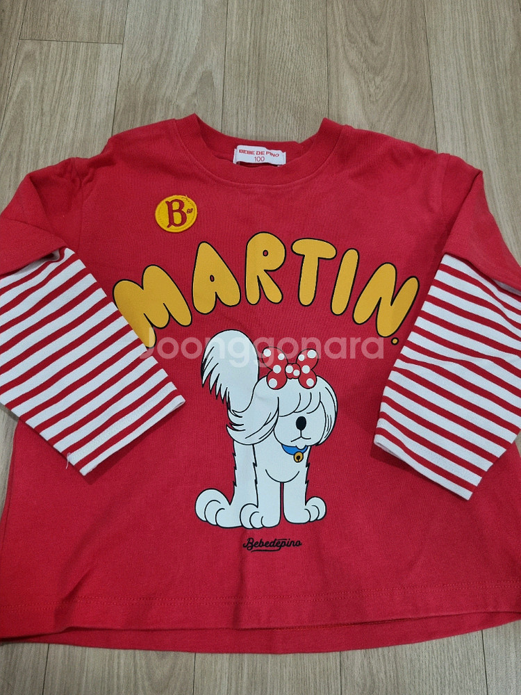 베베드피노 원피스 티셔츠 담요 로토토베베 상하복 100사이즈--5