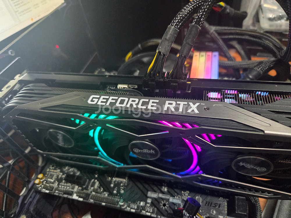 이엠텍 RTX 3070ti Black Edition D5X 8GB--5