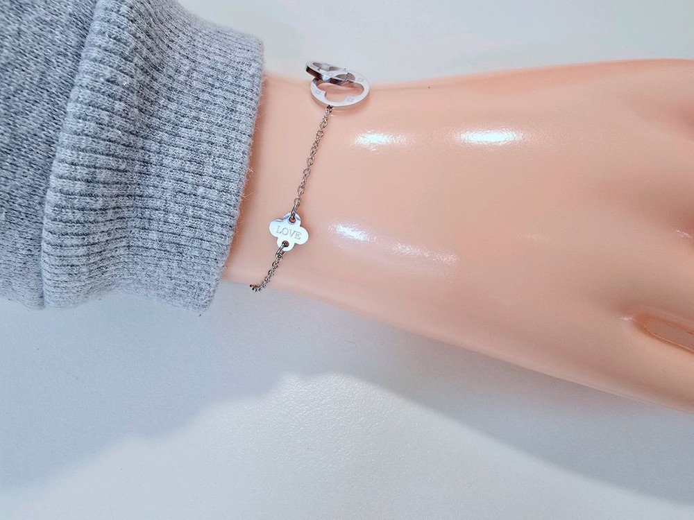 꼬임클로버팔찌--4