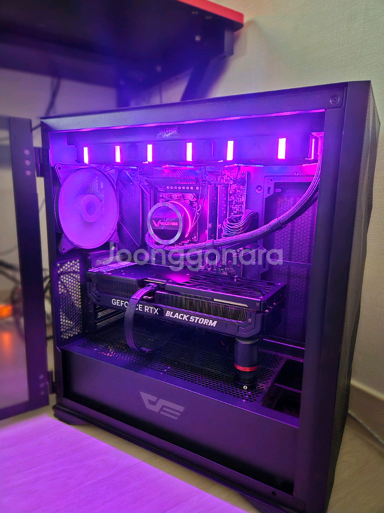 데스크탑 완본체 (AMD 7800X3D / RTX 4080 BLACK STORM D6X 16GB)--1