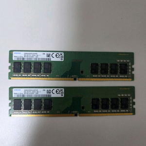 삼성 DDR4 8GB x 2 = 16GB 3200 램 메모리