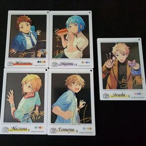 앙스타 나이츠 라빗츠 만남 폴라로이드 아크릴 나즈나 미츠루 하지메 토모야 아라시 이미지