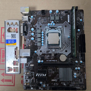 인텔 i5-6600 + H110M PRO D + 삼성 4GB 램 반본체 세트 이미지