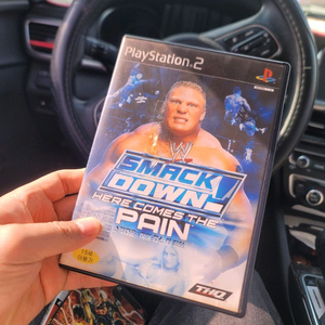 ps2 스맥다운 히어즈 컴스 더 페인 판매 이미지