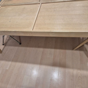 원목 레고 책상