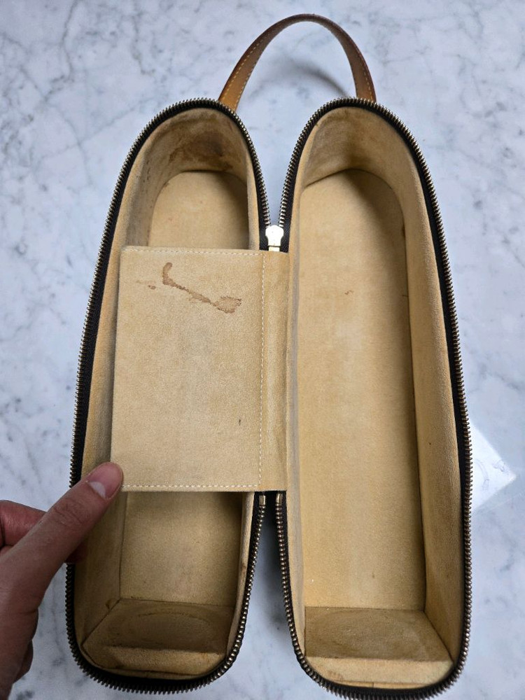 [정품] 한정판 루이비통 와인 캐리어 2병 가능--2