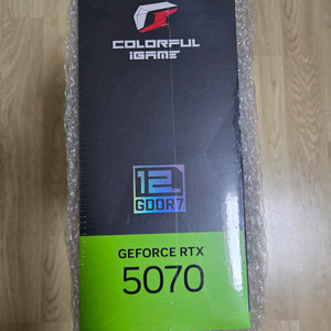 컬러풀 Colorful iGame 지포스 RTX 5060 Vulcan OC 12GB 불칸 그래픽카드 새제품