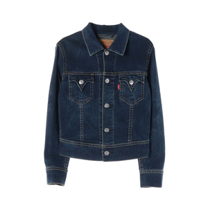 리바이스 TYPE1 타입원 진청 스티치 데님재킷 숏 청자켓 M 이미지