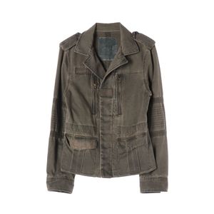 쟈딕앤볼테르 카키 야상 밀리터리 숏 자켓 재킷 M