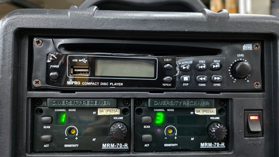 MIPRO 휴대용마이크앰프--1