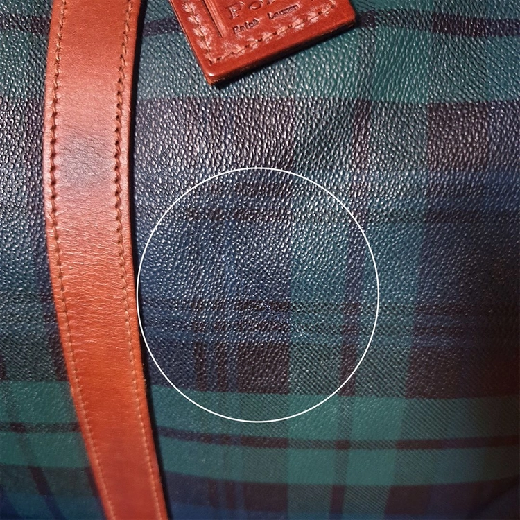 저먼 POLO 랄프로렌 보스톤 운동 피트니스 헬스 골프 여행 가방 48cm 정품 중고 이미지