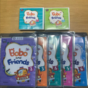 새상품_윤선생영어 Bobo and friends2~6(CD)