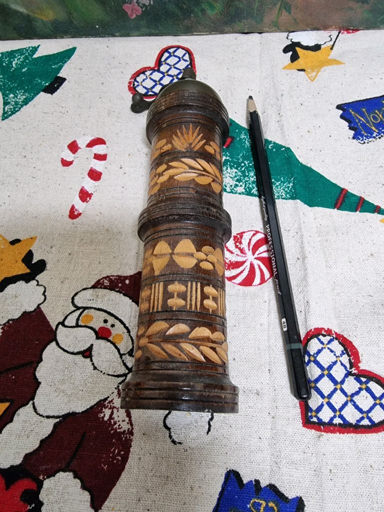 빈티지 웜우드 커피밀 & 페퍼밀 세트 판매합니다 (핸드밀, 커피그라인더) 이미지