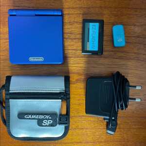 닌텐도 sp gba 블루 + 이지플래시4 이미지