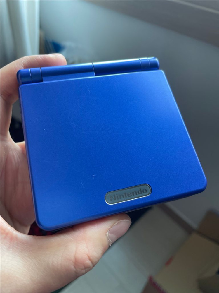 닌텐도 sp gba 블루 + 이지플래시4 이미지
