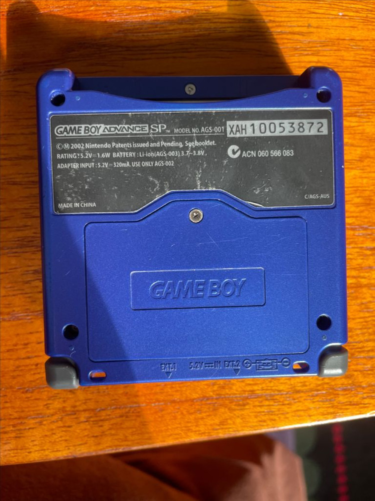 닌텐도 sp gba 블루 + 이지플래시4 이미지