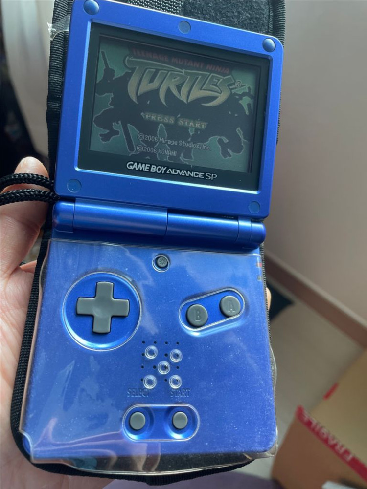 닌텐도 sp gba 블루 + 이지플래시4 이미지