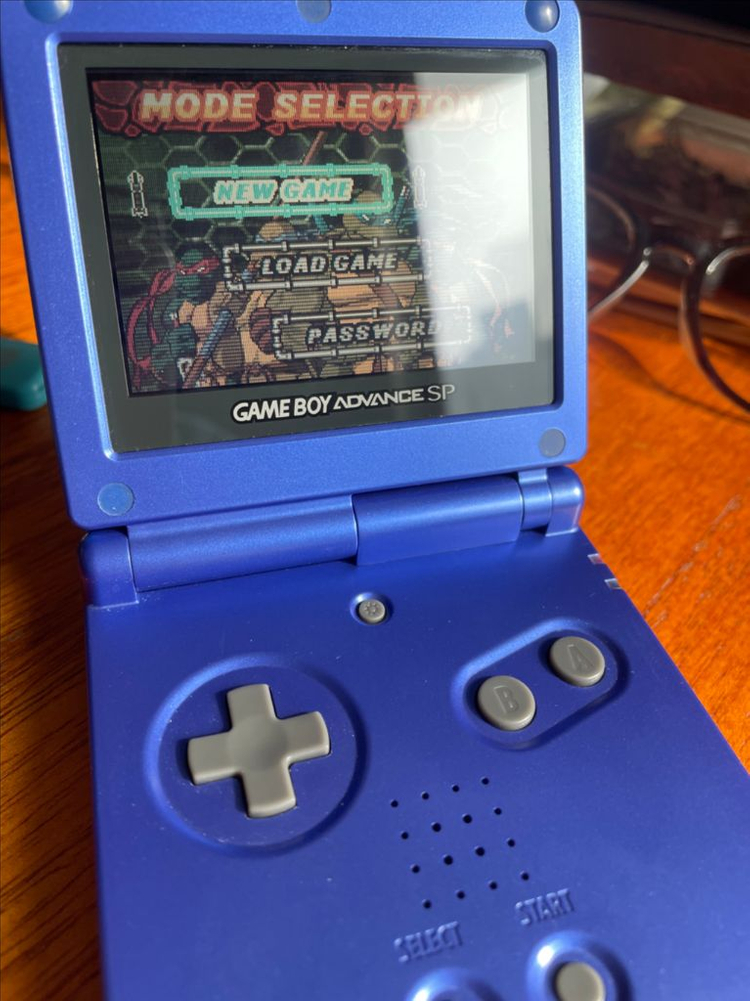 닌텐도 sp gba 블루 + 이지플래시4 이미지