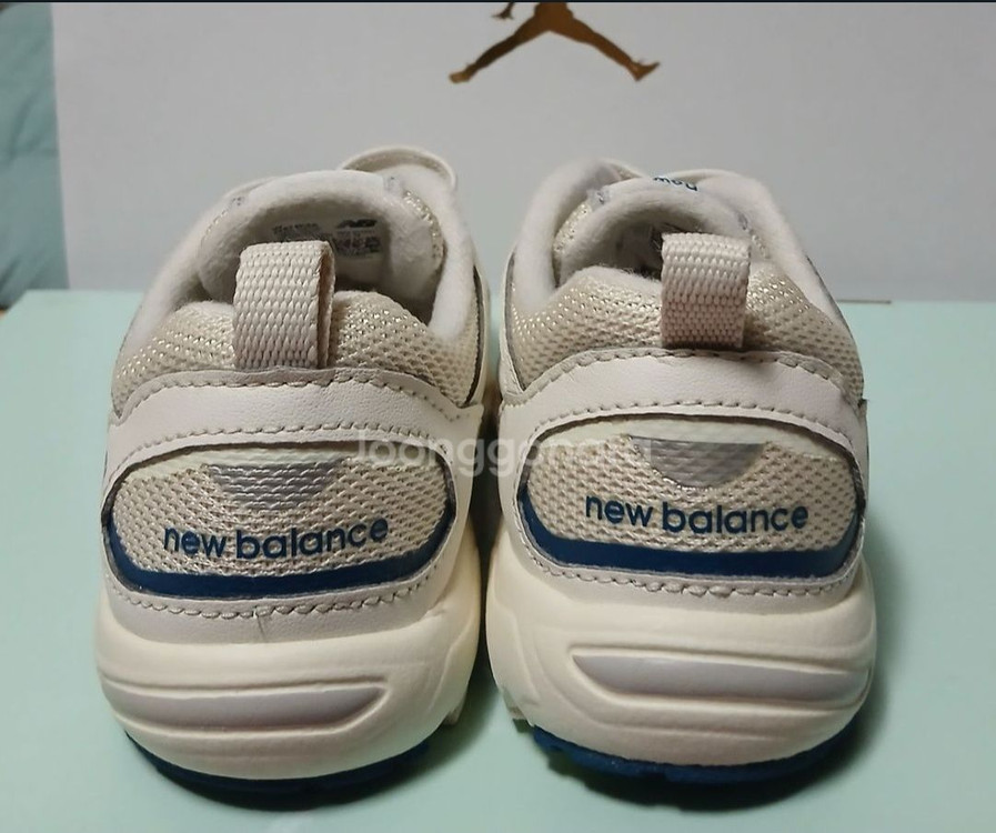 뉴발란스키즈 878 150운동화 블루 거의새거--3