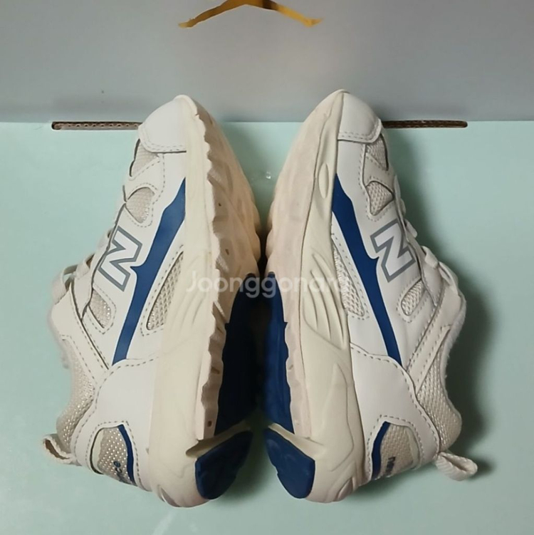 뉴발란스키즈 878 150운동화 블루 거의새거--5