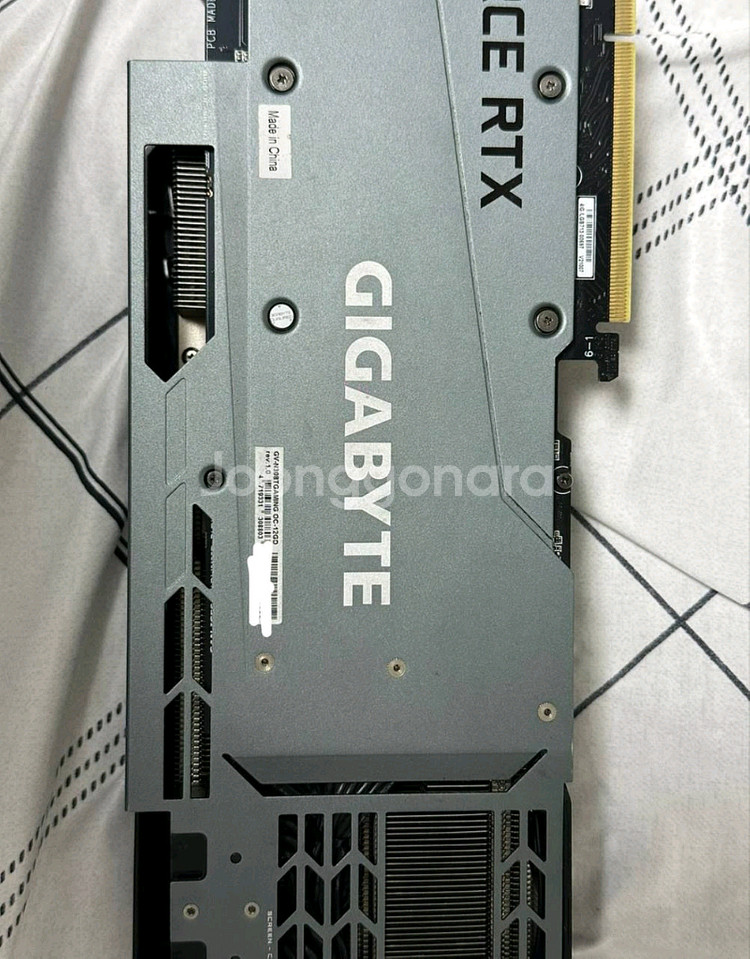 GIGABYTE RTX3080TI 12G gaming oc 판매--3