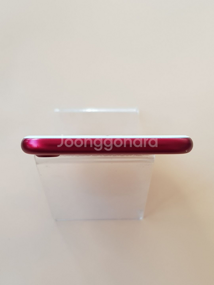 아이폰7 128G 레드(A1778) 효율100% 무잔상 판매합니다--4