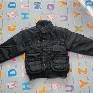 블랙 컬러의 HANKORT 패딩 점퍼 XL