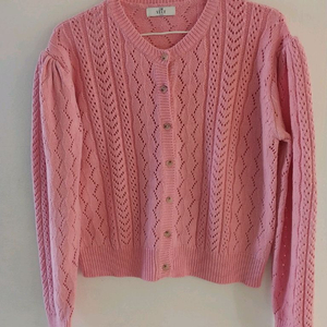 임블리 핑크가디건