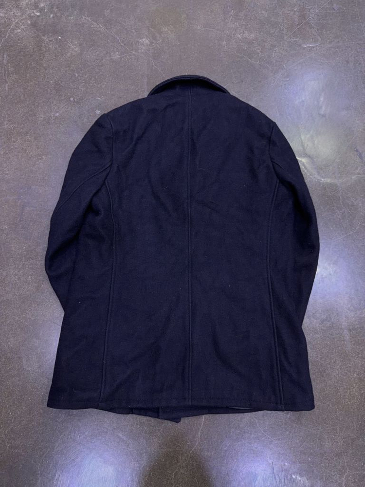 Schott 쇼트 NYC 울 싱글 해군 피코트 M 이미지