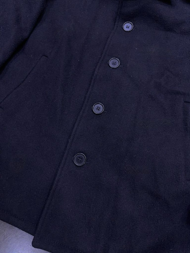 Schott 쇼트 NYC 울 싱글 해군 피코트 M 이미지