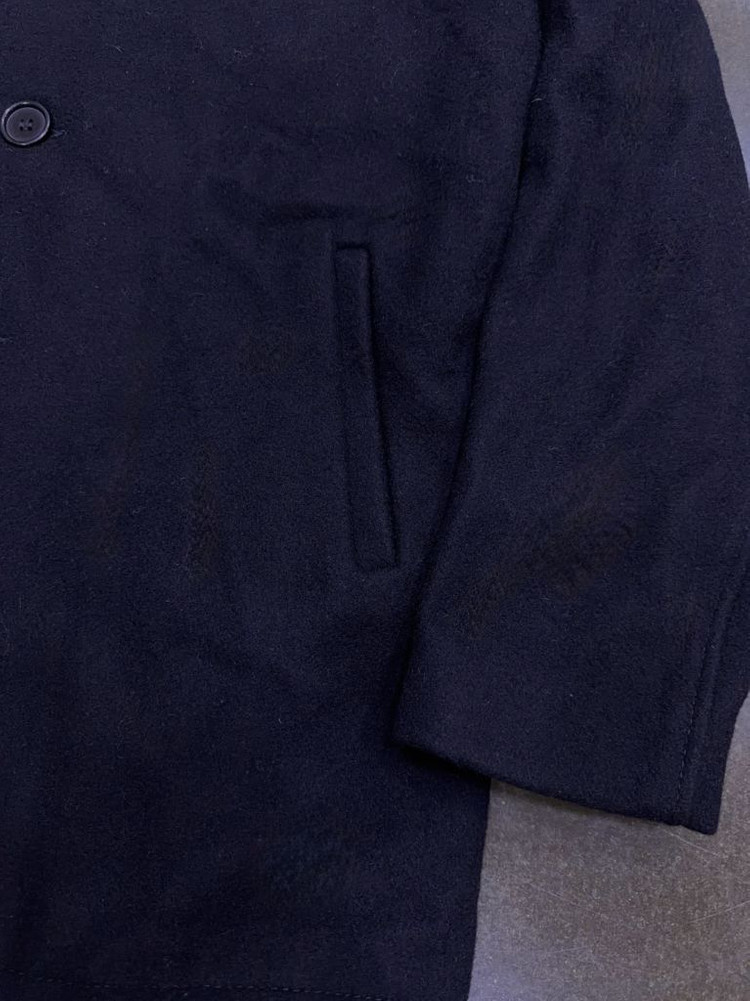 Schott 쇼트 NYC 울 싱글 해군 피코트 M 이미지